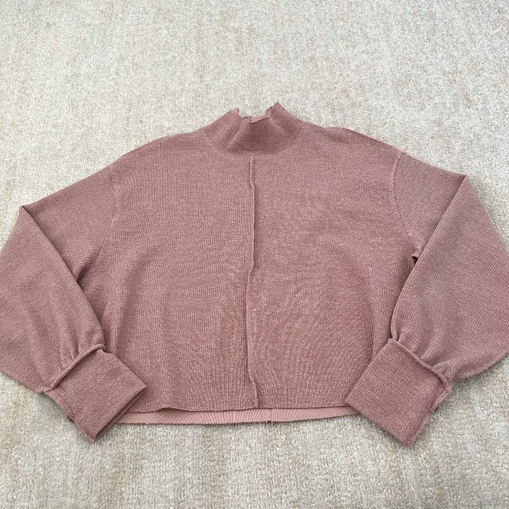 Urban Outfitters Pink Turtleneck Sweater